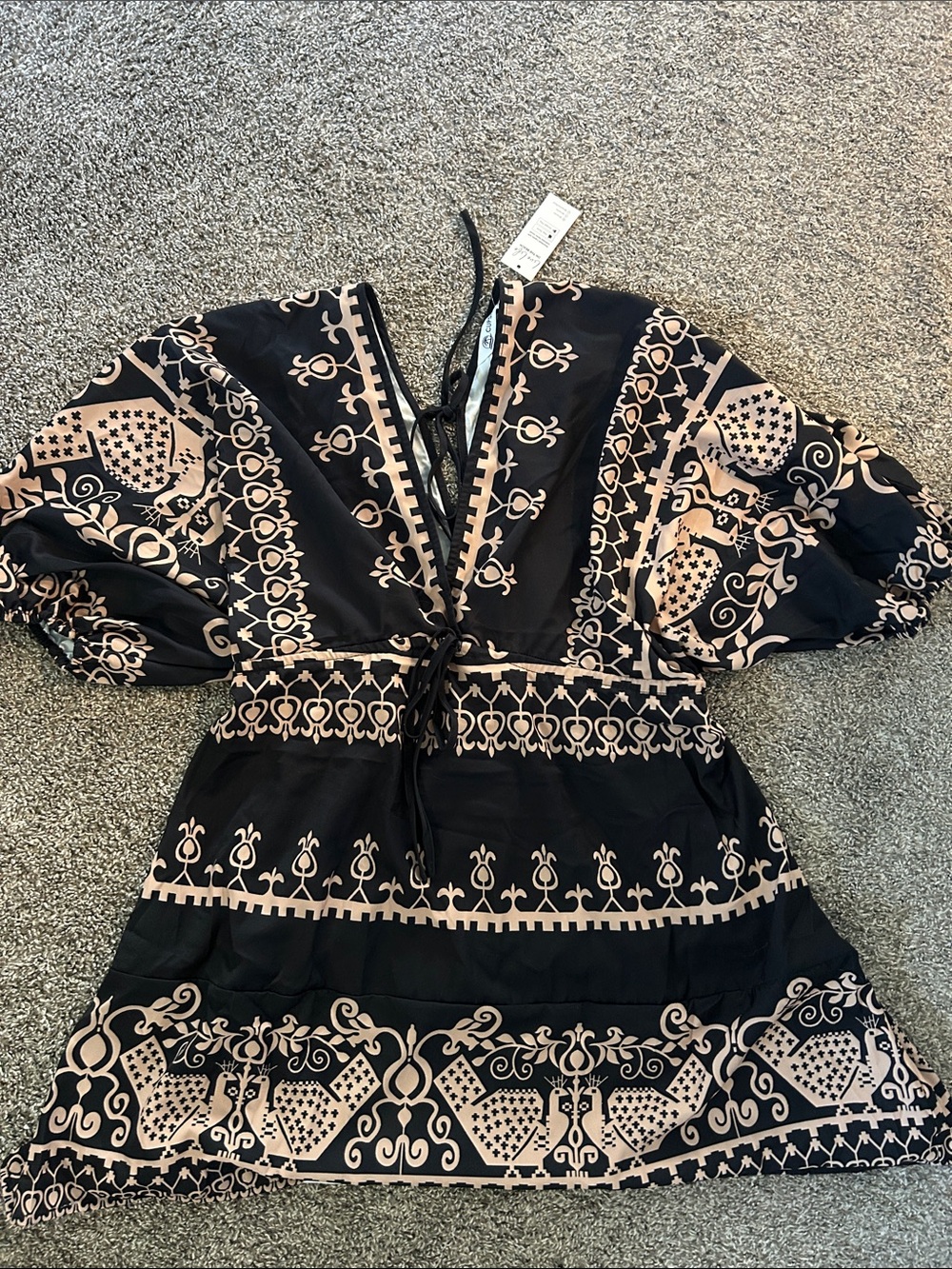 Cupshe V-neck Beach Dress